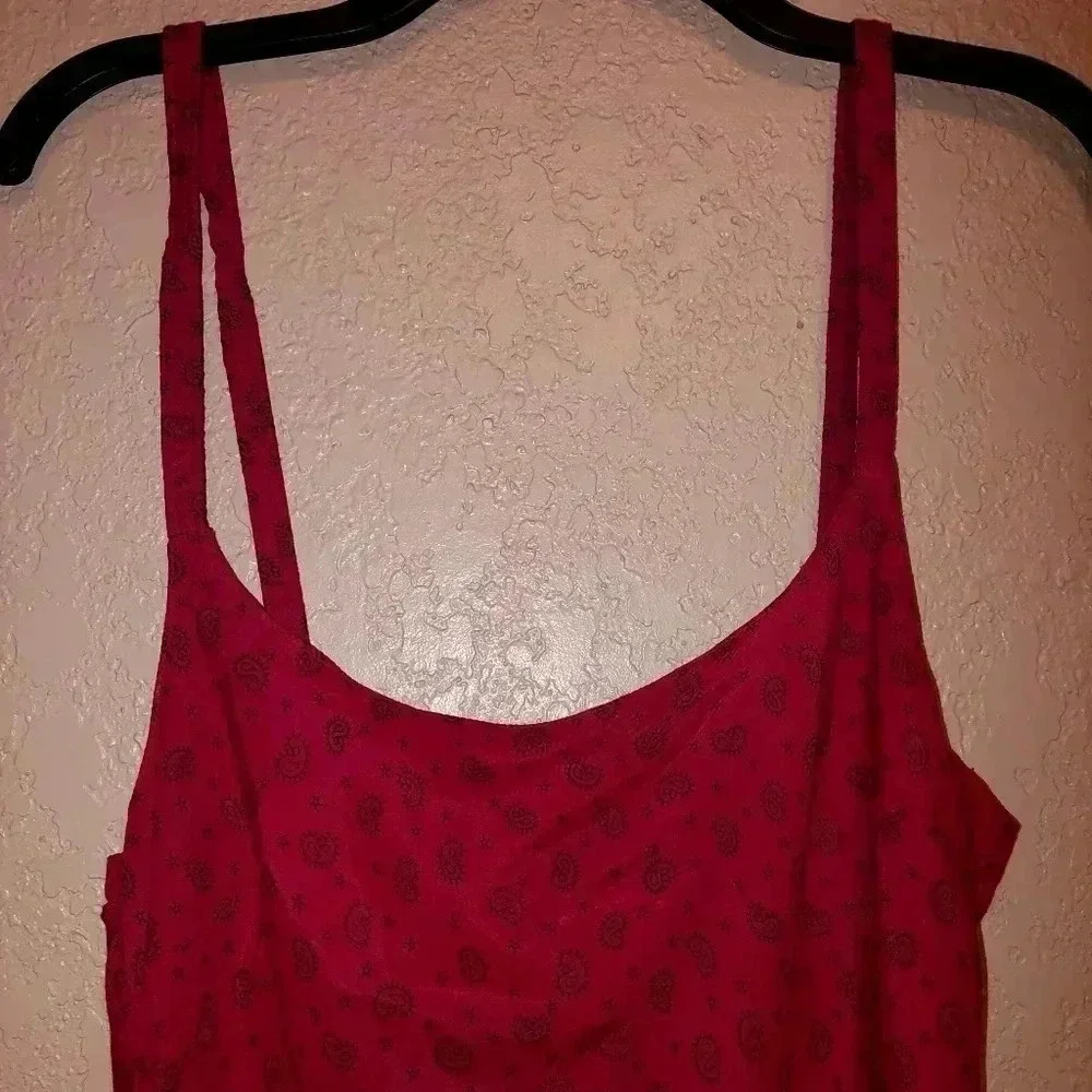 NWT Gordon James Womens paisley print crop Ruffle Cardigan & Dress Size Small - Picture 10 of 12